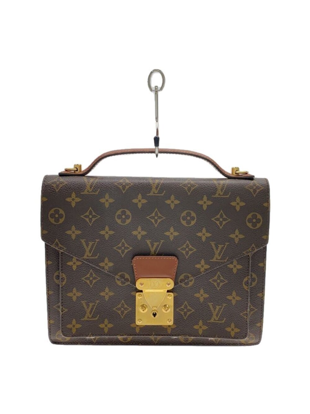 LOUIS VUITTON Monceau Monogram Canvas Brown